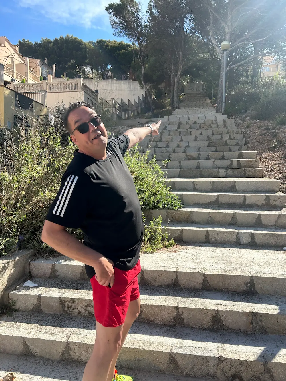 Personal Training Mallorca – Christopher Neis Outdoor Training mit Klient in Cala Ratjada